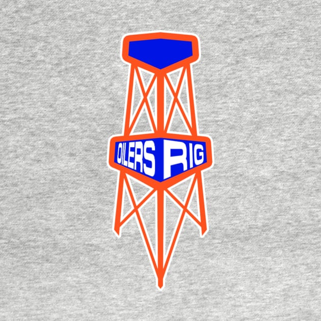 Oilers Rig Logo Tee by TheOilersRig